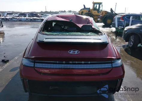 2023 Hyundai Ioniq 6 Sel z USA, uszkodzony, nr VIN KMHM34AC6PA037563